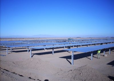 Solar plant in the Mojave Desert